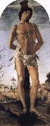 Sandro Botticelli San Sebastian painting